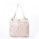 Coach Legacy Classic Signature Medium White Totes EXD