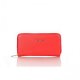 Coach Zip In Saffiano Small Red Wallets FFJ