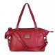 Coach Bleecker Logo Charm Medium Red Satchels DWS