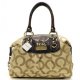 Coach Madison In Signature Medium Khaki Satchels AAW