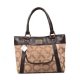 Coach Logo Monogram Large Khaki Totes DOG