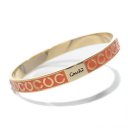 Coach Thin Op Art Pave Orange Bracelets BZS