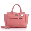 Coach Bleecker Pinnacle Riley Carryall Medium Pink Satchels EST