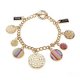 Coach Circle Gold Bracelets CWH