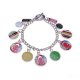 Coach Fashion Logo Silver Bracelets CWQ