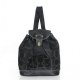 Coach Classic In Signature Medium Black Backpacks ACY