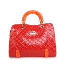 Coach Rhombus Medium Red Satchels BSQ