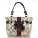 Coach Poppy Bowknot Signature Medium Apricot Totes FDF