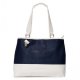 Coach Hamptons Weekend Perforated Medium Navy Totes AGB