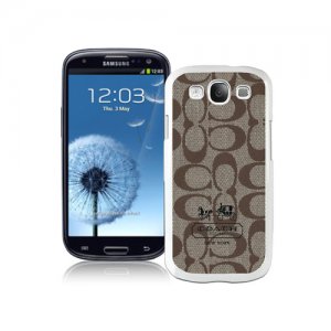 Coach In Signature Beige Samsung Galaxy S3 9300 BGD