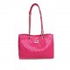 Coach Rhombic Medium Pink Shoulder Bags BCI