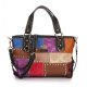 Coach Holiday Matching Stud Medium Black Multi Totes EBU