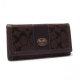 Coach Legacy Slim Envelope in Signature Large Coffee Wallets BLL