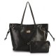 Coach City Knitted Medium Black Totes DZM