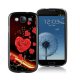 Valentine Rose Love Samsung Galaxy S3 9300 Cases CUR