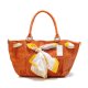 Coach Embossed Scarf Medium Orange Totes DFK