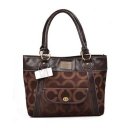 Coach Logo Monogram Large Coffee Totes DOF