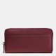 Fashion Women Real Coach Accordion Zip Wallet In Glovetanned Leather