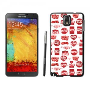 Valentine Just Love Samsung Galaxy Note 3 Cases DYK