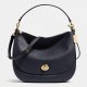 Causual Coach Turnlock Hobo In Pebble Leather