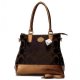 Coach In Signature Medium Coffee Satchels BBW