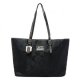 Coach Legacy Logo In Monogram Large Black Totes BQH