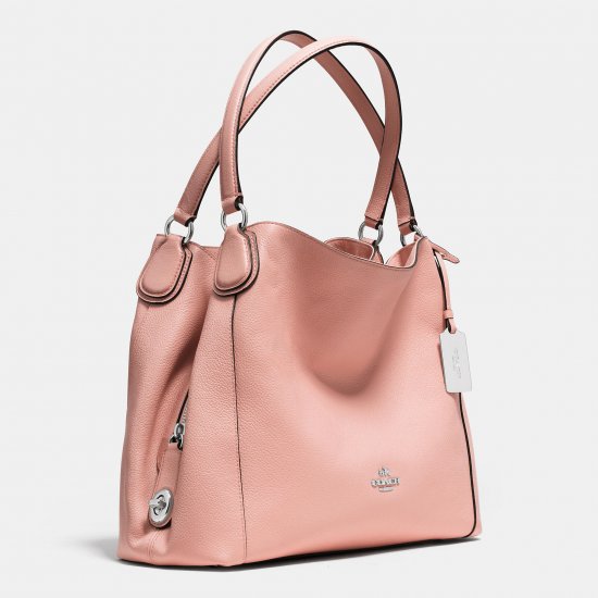 Coach Edie Shoulder Bag 31 In Refined Pebble Leather High Quality Sale