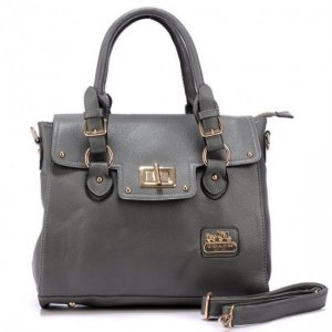 Coach Sadie Flap In Spectator Medium Grey Satchels AOJ