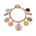 Coach Circle Logo Gold Bracelets CWX