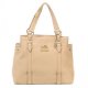 Coach Logo Medium Ivory Totes ATE