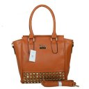 Coach Legacy Tanner In Studded Small Tan Crossbody Bags BNL