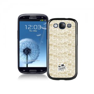 Coach Fashion Logo Khaki Samsung Galaxy S3 9300 BHC