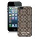 Coach Logo Signature Beige iPhone 5 5S Cases AUL