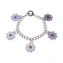 Coach Shine Flower Silver Bracelets CXJ