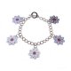 Coach Shine Flower Silver Bracelets CXJ