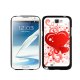 Valentine Heart Samsung Galaxy Note 2 Cases DQN