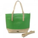 Coach Stud North South Large Green Totes CJJ