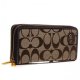 Coach Logo Large Camel Wallets AYC