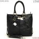 Coach Buckle In Spectator Medium Black Satchels BIR