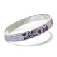 Coach Logo Signature Purple Bracelets CKZ