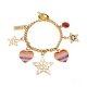 Coach Logo Star Gold Bracelets CXH