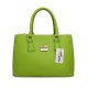 Coach In Saffiano Medium Green Satchels AVZ