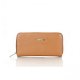 Coach Zip In Saffiano Small Brown Wallets FFF