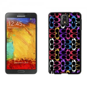 Coach Logo Monogram Multicolor Samsung Note 3 Cases DSA