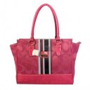 Coach Candace In Signature Medium Pink Satchels BFO