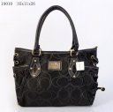 Coach Waverly In Monogram Large Black Totes DNA