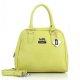 Coach Georgie In Leather Medium Yellow Satchels ESZ