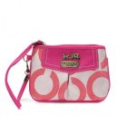 Coach Swingpack In Signature Medium Pink Crossbody Bags FDY