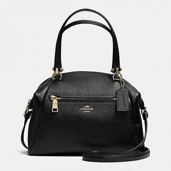 Mature Female Coach Prairie Satchel In Pebble Leather