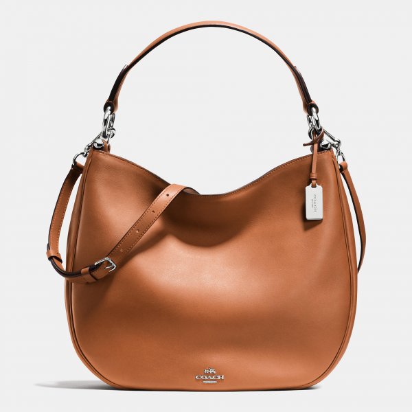 All-Match Coach Nomad Hobo In Glovetanned Leather - Click Image to Close